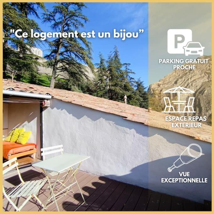 Apartamento La Terrasse De La Citadelle Sisteron Exterior foto